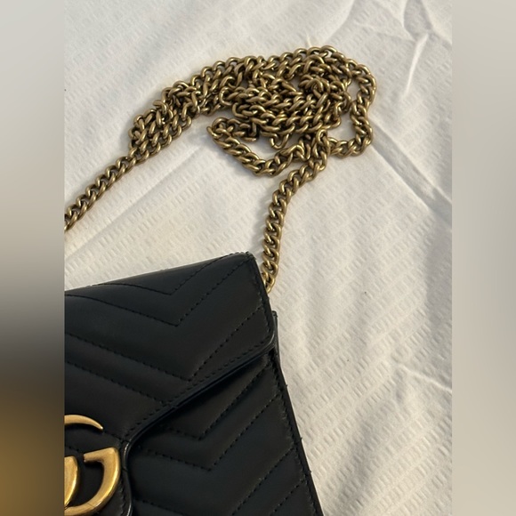 Gucci Marmont Chevron flap - Picture 11 of 11